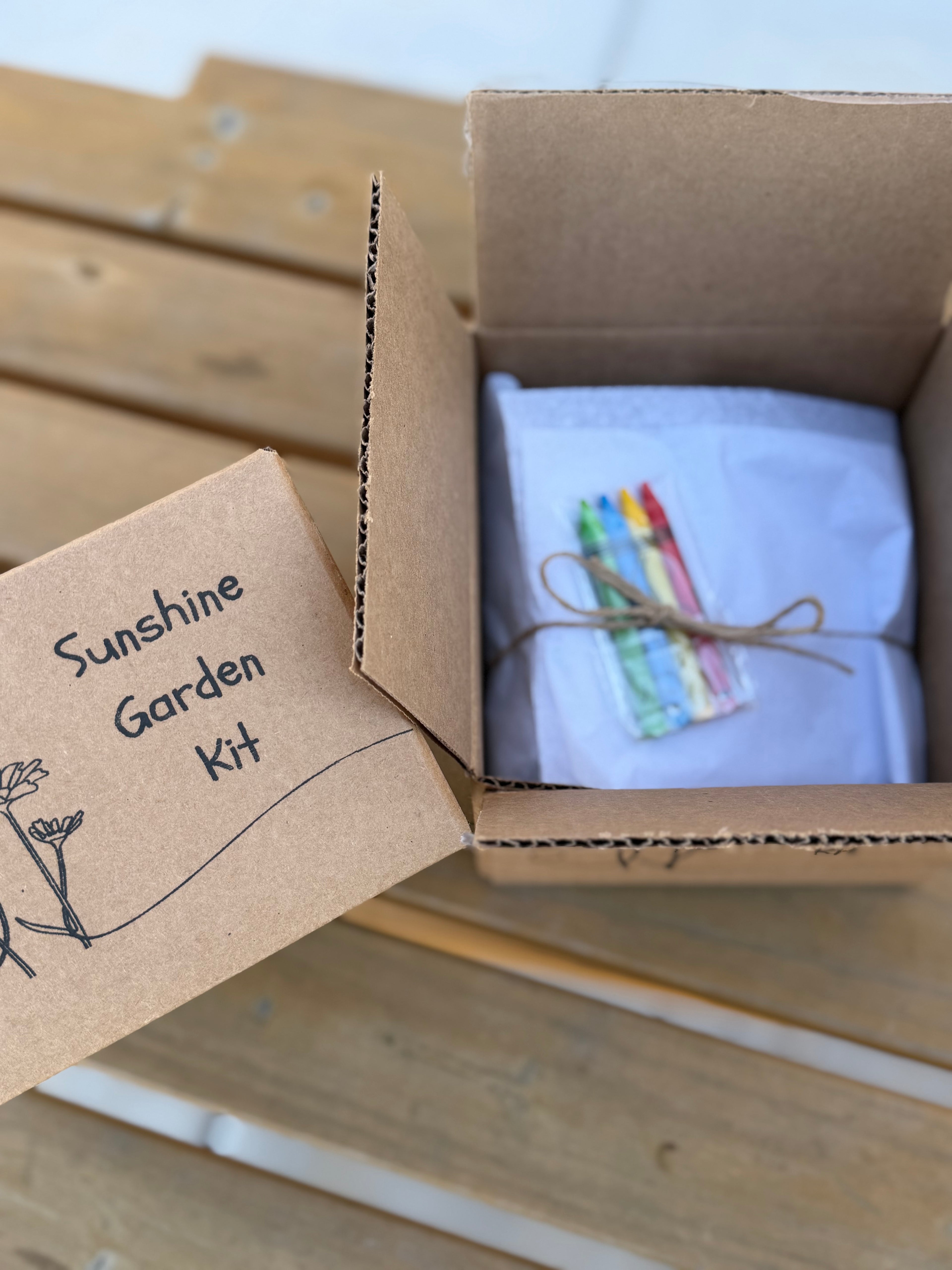 Sunshine Garden Kit for Kids- Grow Your Own Flowers